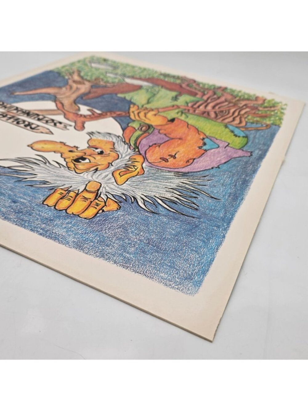 Norwegian Troll Artwork Signed "77" Fantasy Folklore Lithograph Poster 16" x 20" - Picture 9 of 9